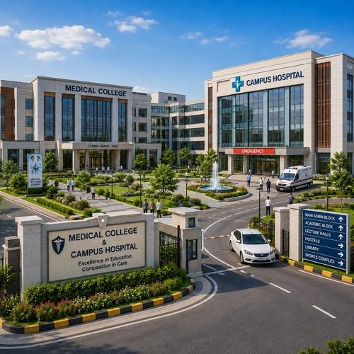 Large Medical College & Super-Specialty Campus Plot